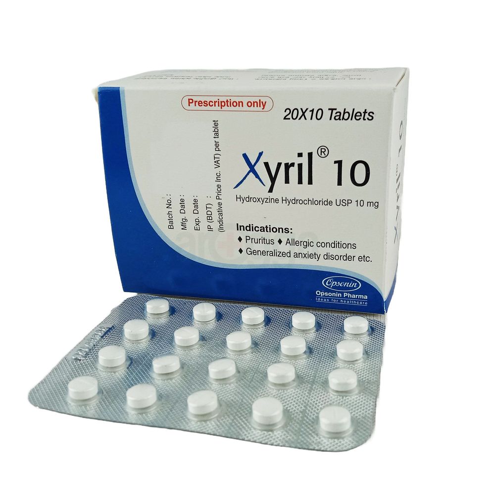 Picture of Xyril 10mg Tablet