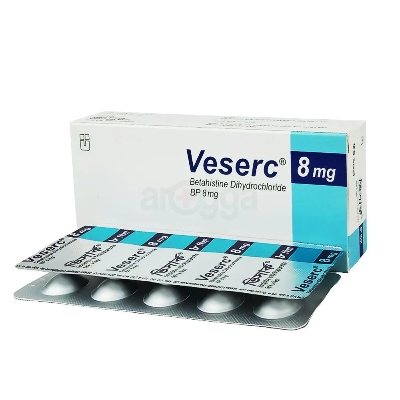 Picture of Veserc 8mg Tablet