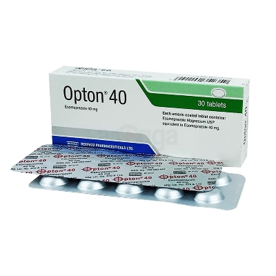Picture of Opton 40mg Tablet