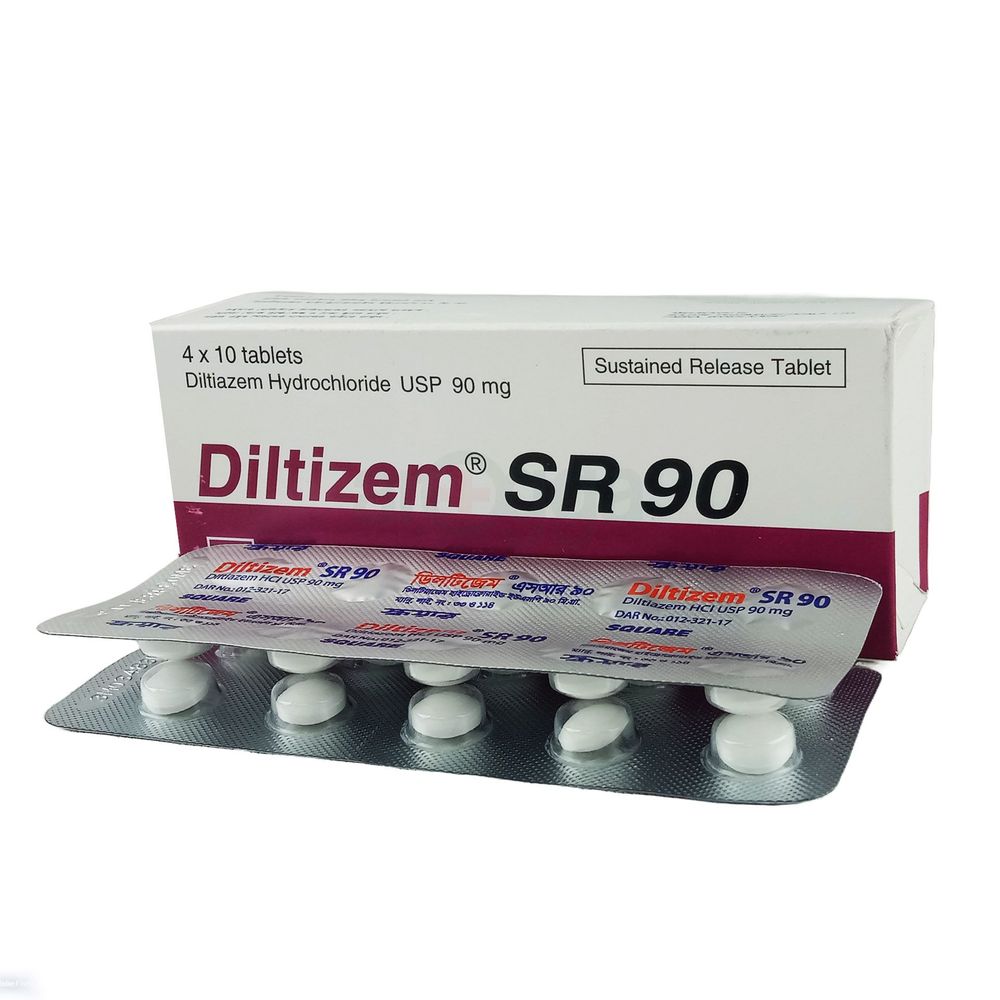 Picture of Diltizem SR 90mg Tablet