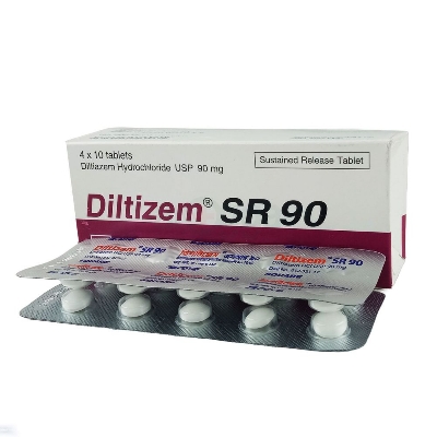 Picture of Diltizem SR 90mg Tablet