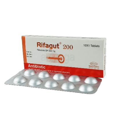 Picture of Rifagut 200mg Tablet