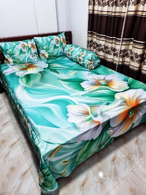 Buy China Premium 3D Design Bed Sheet - MS-970 at Best Price In Bangladesh