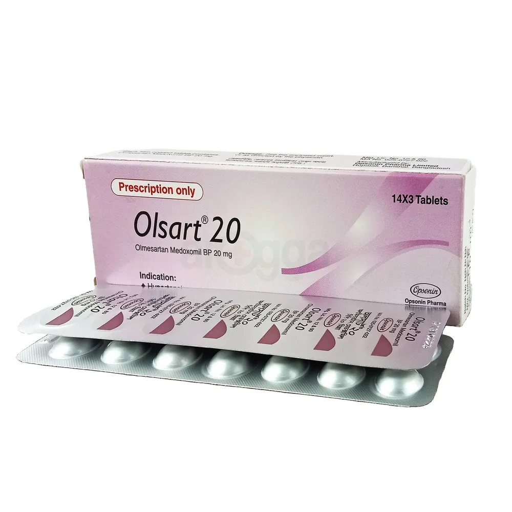 Picture of Olsart 20mg Tablet