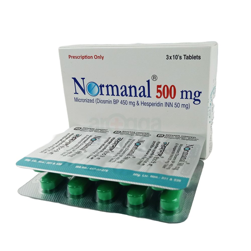 Picture of Normanal 500mg Tablet
