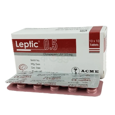 Picture of Leptic 0.5mg Tablet