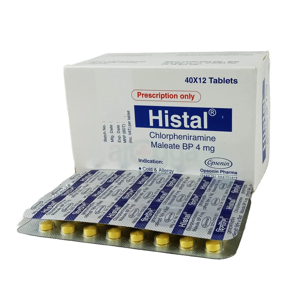 Picture of Histal 4mg Tablet