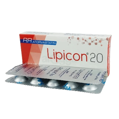 Picture of Lipicon 20mg Tablet