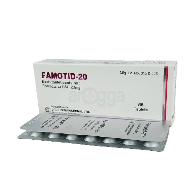 Picture of Famotid 20mg Tablet