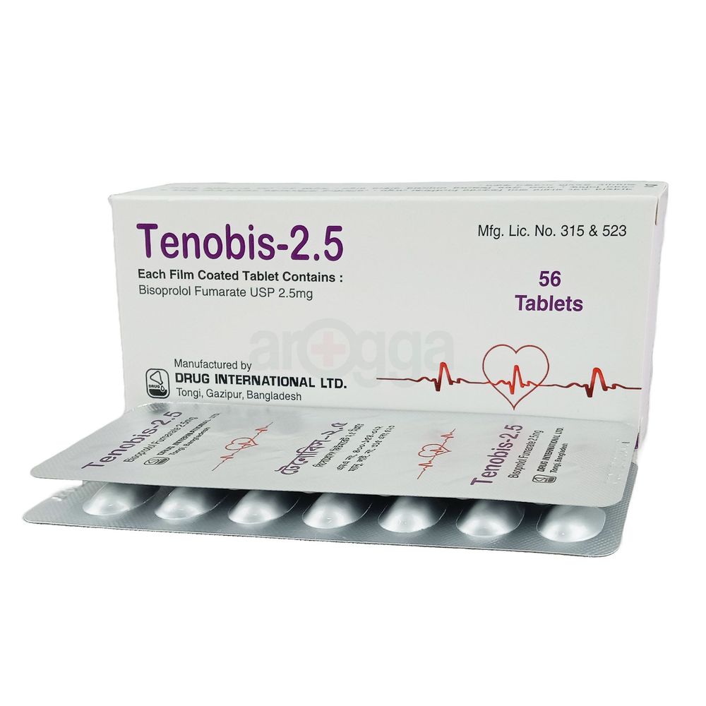 Picture of Tenobis 2.5mg Tablet