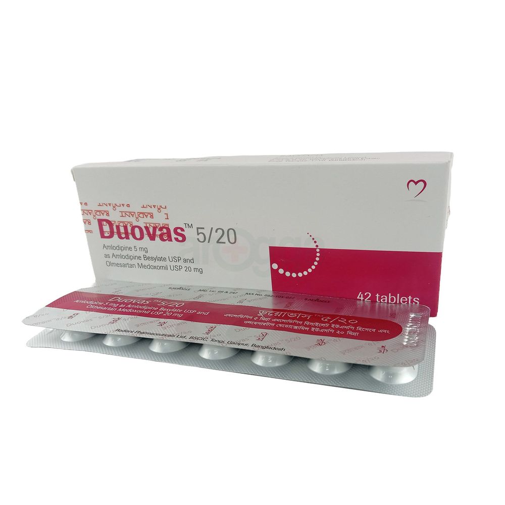 Picture of Duovas 5/20mg Tablet