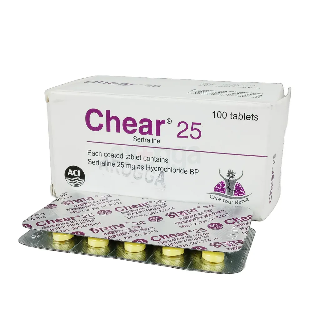 Picture of Chear 25mg Tablet