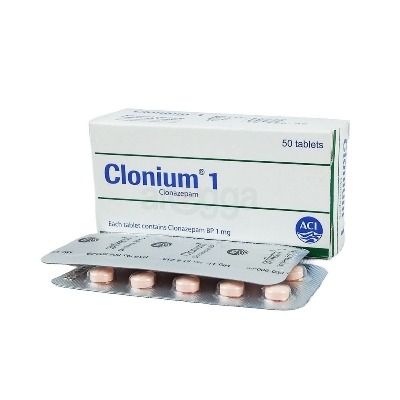 Picture of Clonium 1mg Tablet