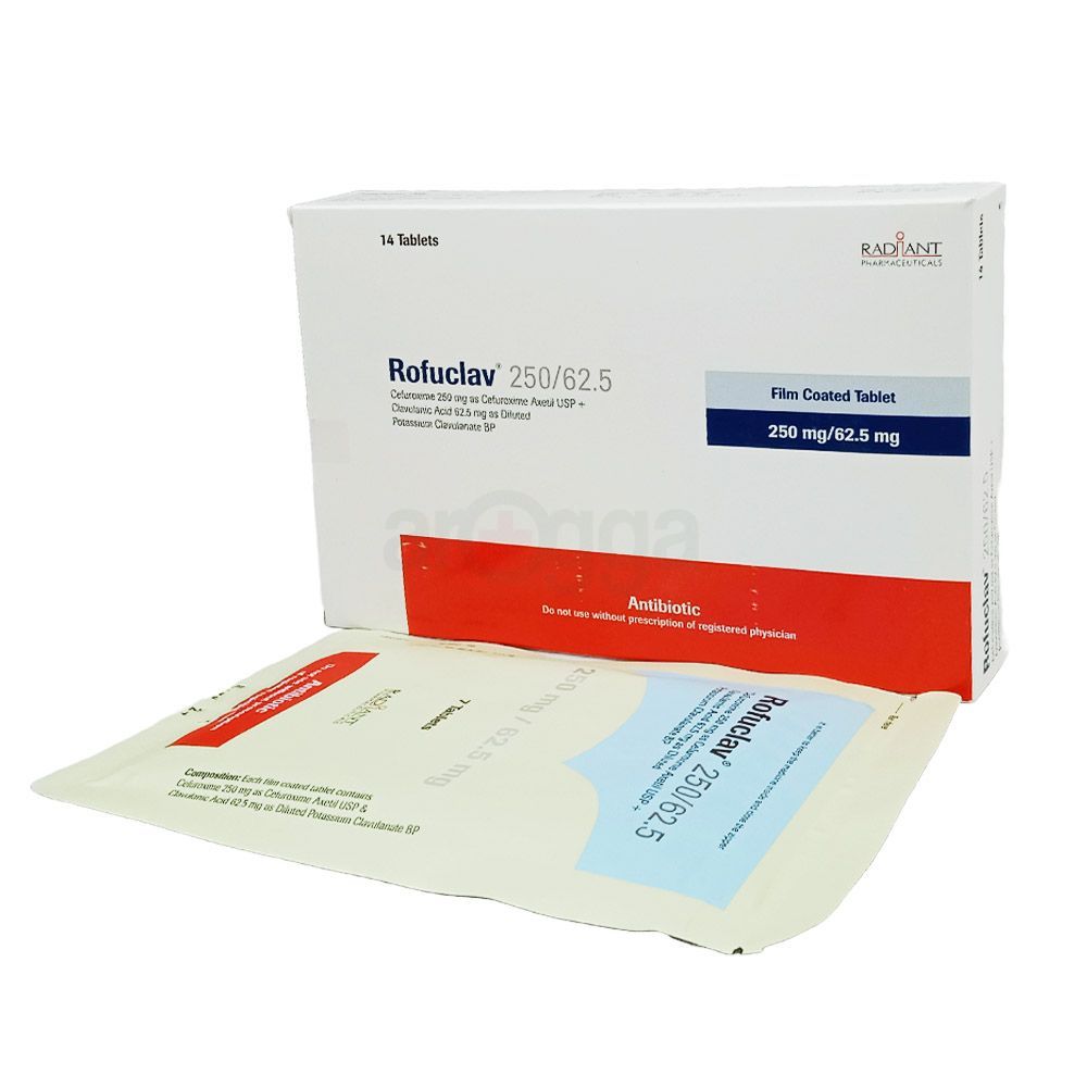Picture of Rofuclav 250mg Tablet