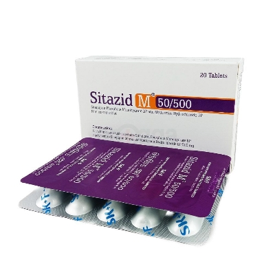 Picture of Sitazid-M 50/500mg Tablet