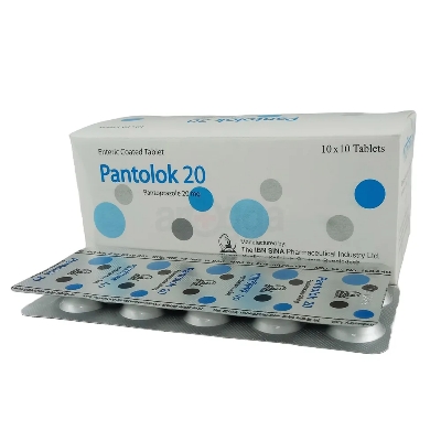 Picture of Pantolok 20mg Tablet
