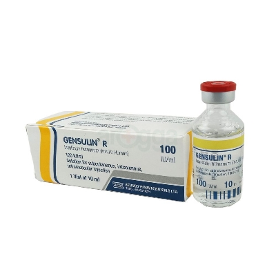 Picture of Gensulin R 100IU/Vial SC Inj.