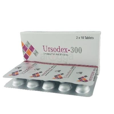 Picture of Ursodex 300mg Tablet