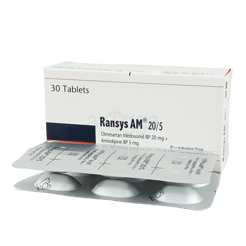 Picture of Ransys AM 20/5mg Tablet