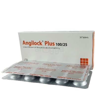 Picture of Angilock Plus 100/25mg Tablet