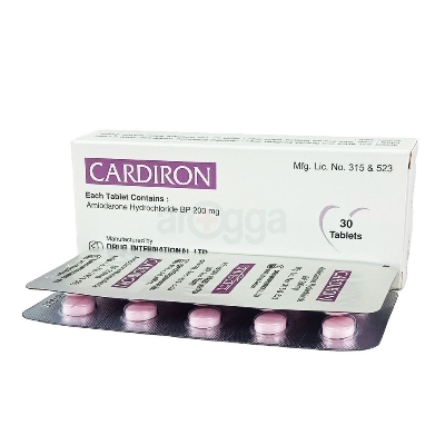 Picture of Cardiron 200mg Tablet