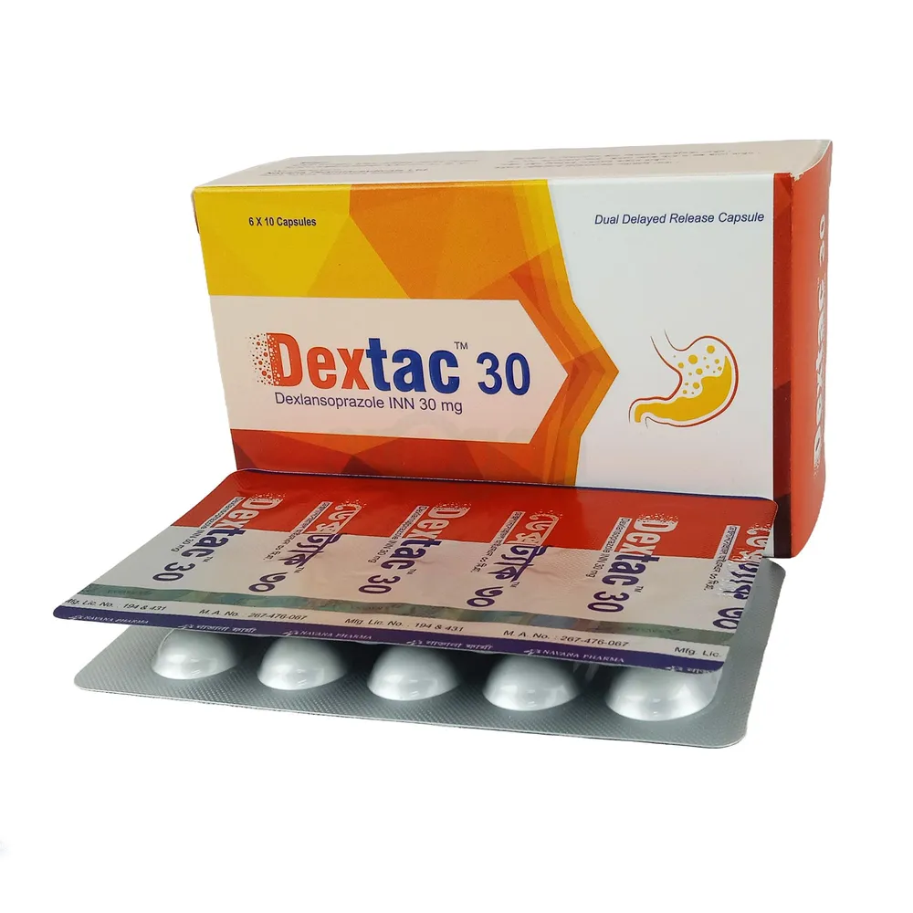 Picture of Dextac 30mg Capsule