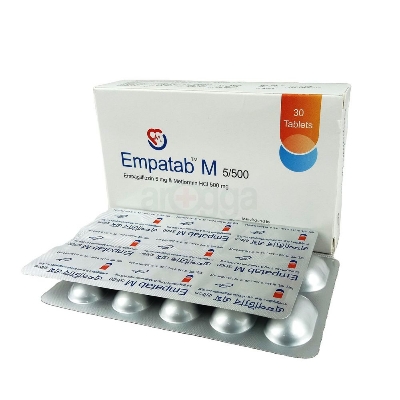 Picture of EmpaTablet M 5/500mg Tablet