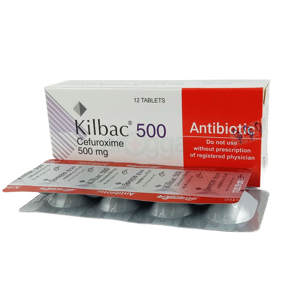 Picture of Kilbac 500mg Tablet