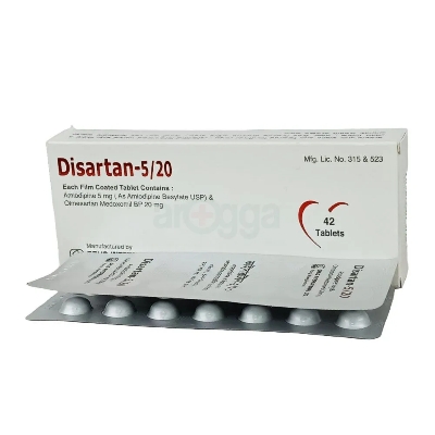 Picture of Disartan 5/20 mg Tablet