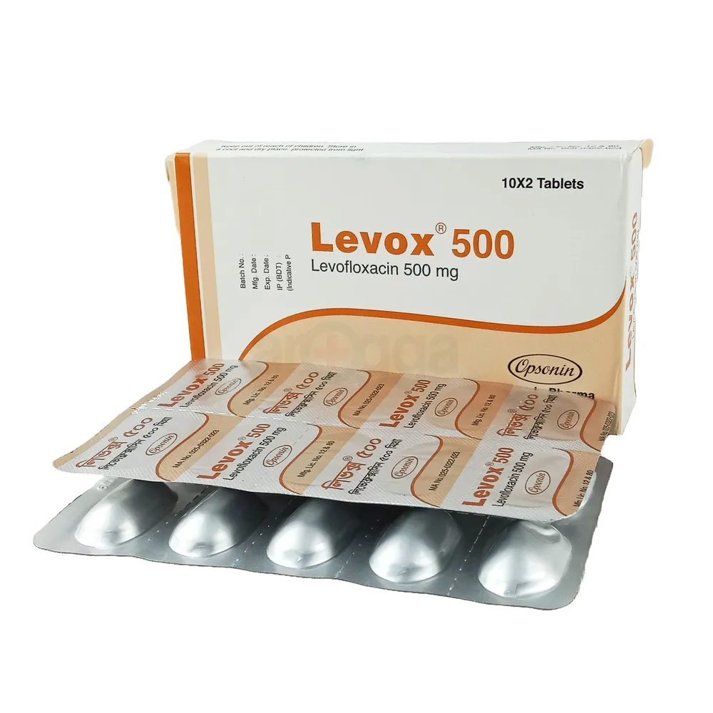 Picture of Levox 500mg Tablet
