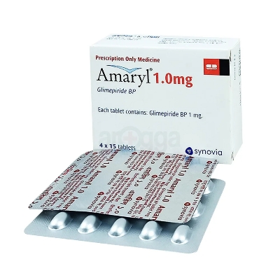 Picture of Amaryl 1mg Tablet