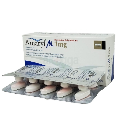 Picture of Amaryl M 1mg Tablet