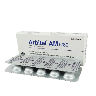 Picture of Arbitel AM 5/80mg Tablet