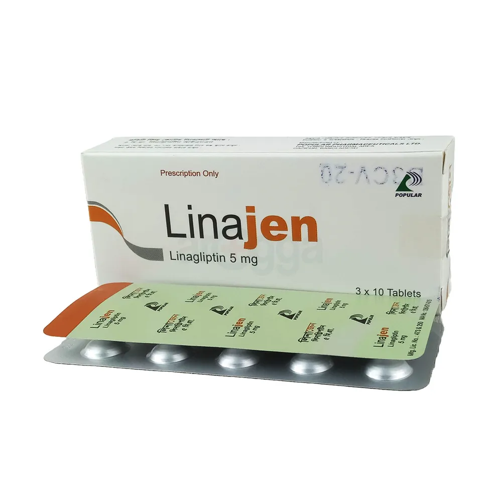Picture of Linajen 5mg Tablet
