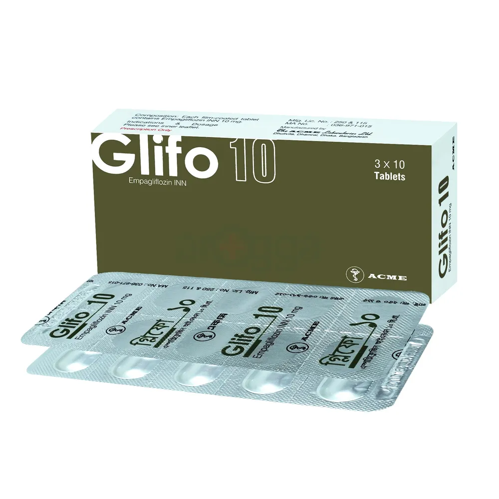 Picture of Glifo 10mg Tablet