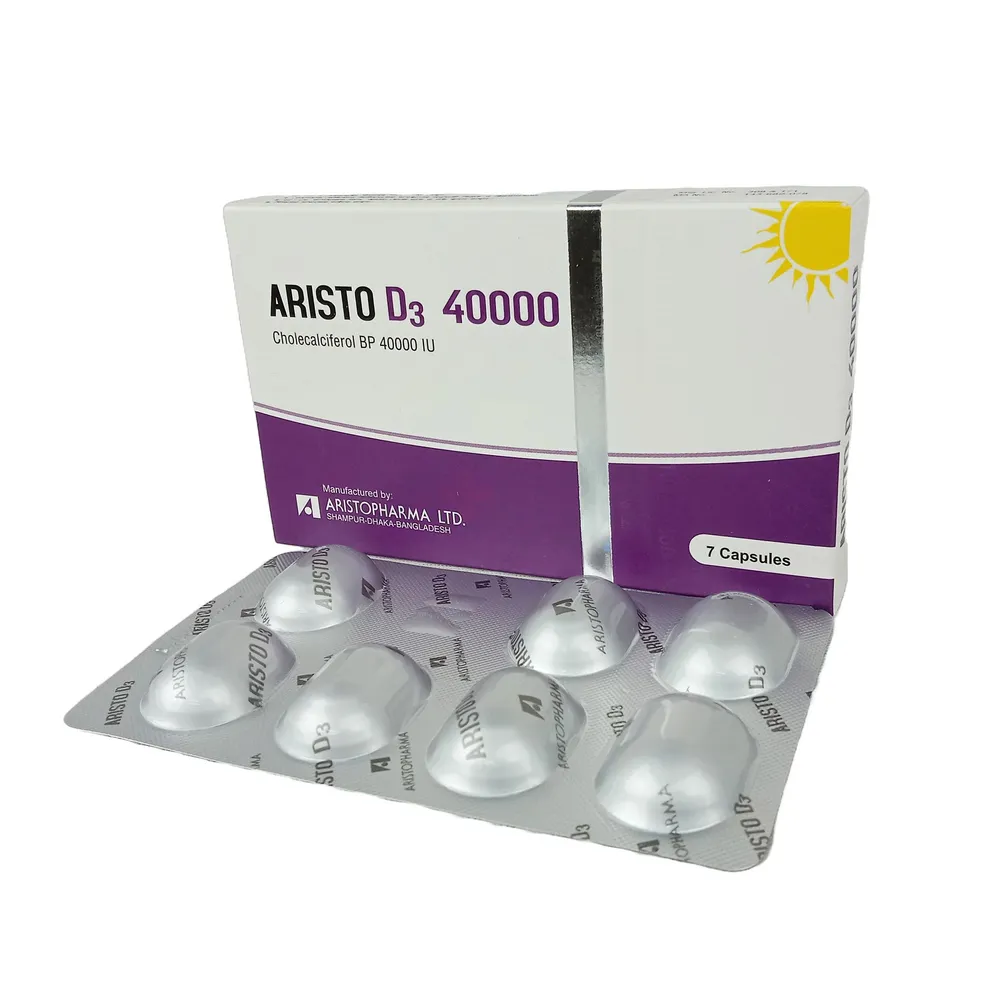 Picture of Aristo D3 40000IU Capsule