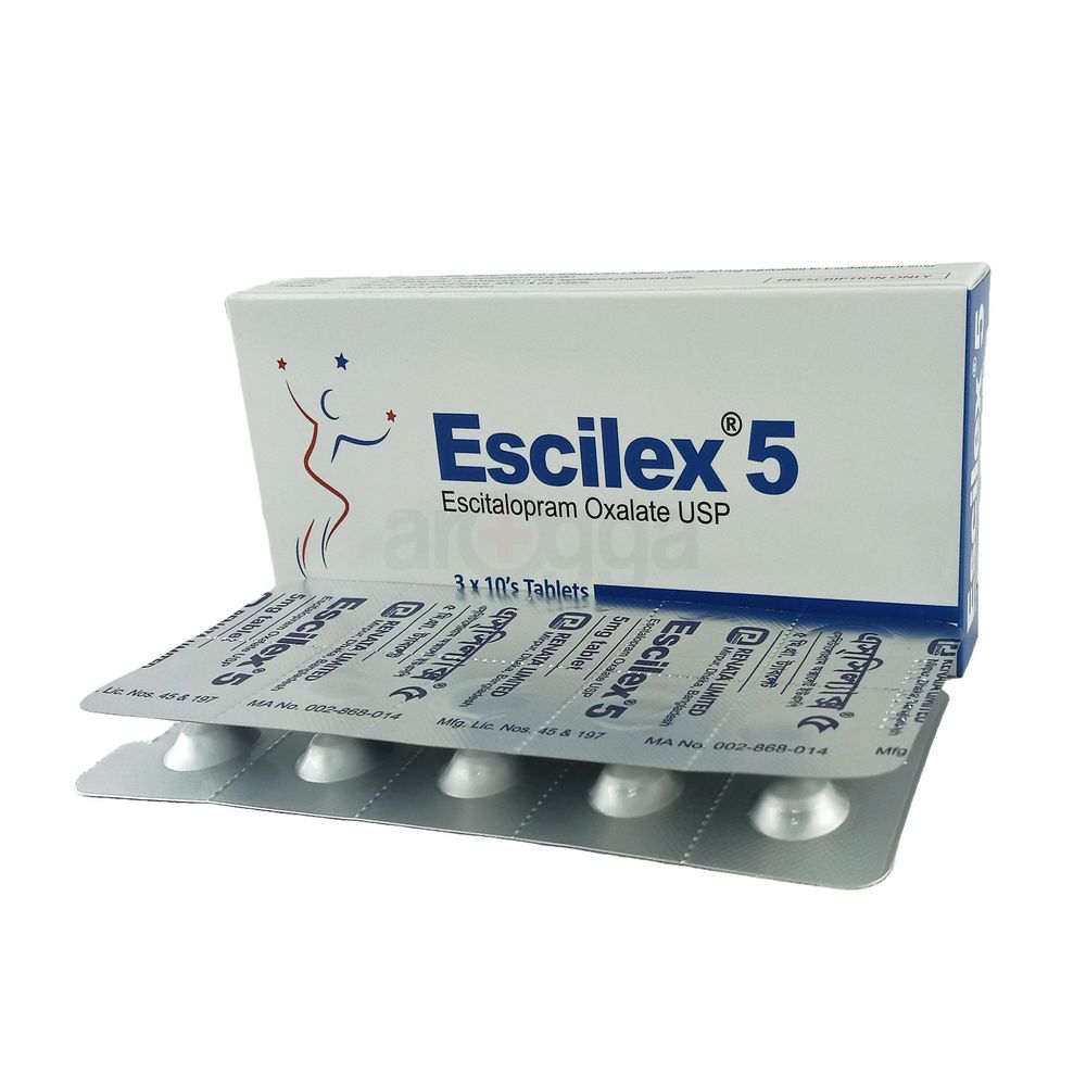 Picture of Escilex 5mg Tablet