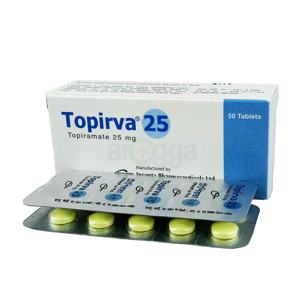 Picture of Topirva 25mg Tablet