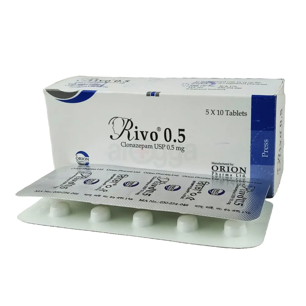 Picture of Rivo 0.5mg Tablet