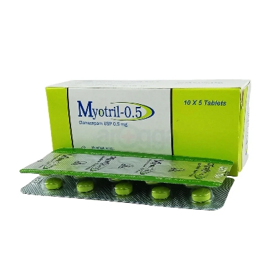 Picture of Myotril 0.50mg Tablet
