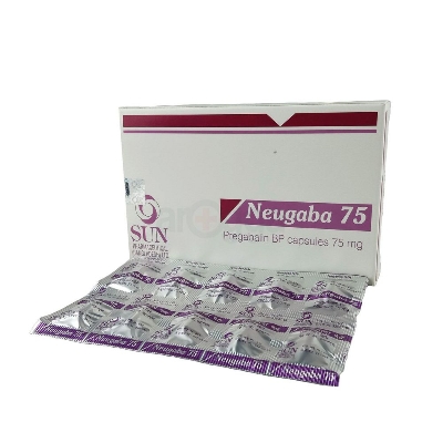 Picture of Neugaba 75mg Tablet