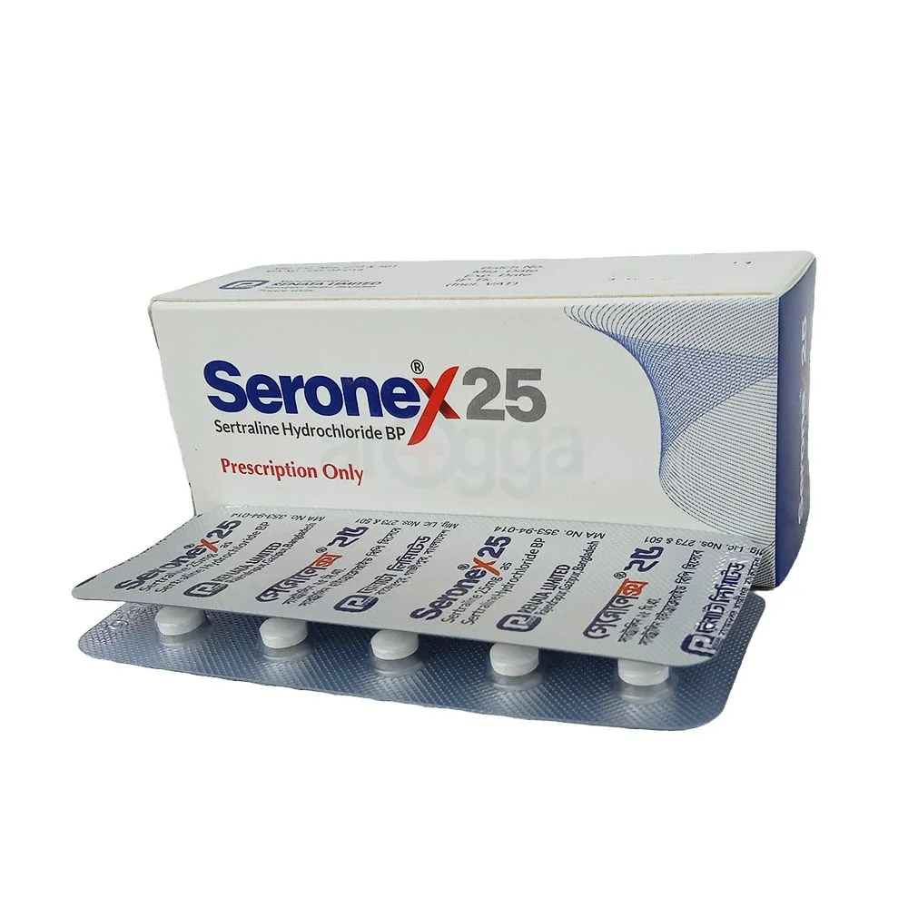 Picture of Seronex 25mg Tablet
