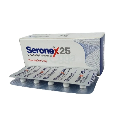 Picture of Seronex 25mg Tablet