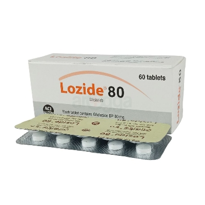 Picture of Lozide 80mg Tablet