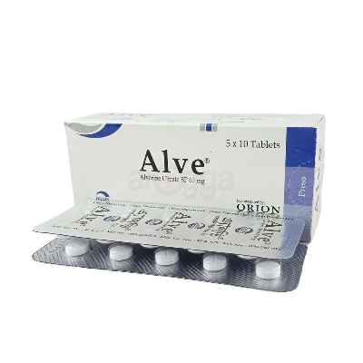 Picture of Alve 60mg Tablet