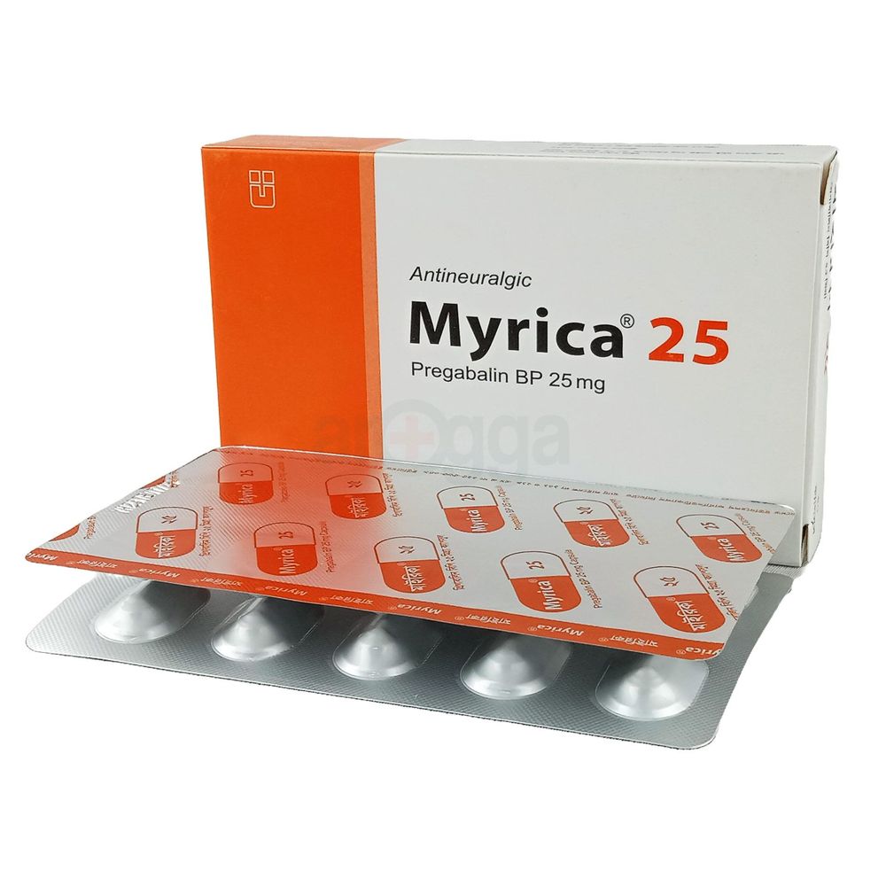 Picture of Myrica 25mg Capsule
