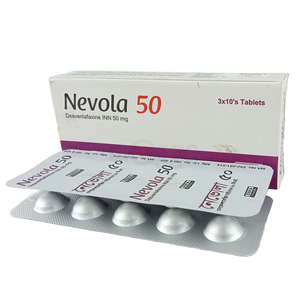 Picture of Nevola 50mg Tablet