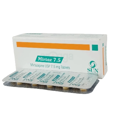 Picture of Mirtaz 7.5mg Tablet