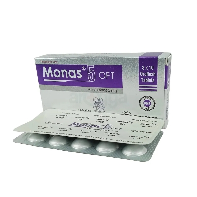 Picture of Monas 5mg OFT Tablet