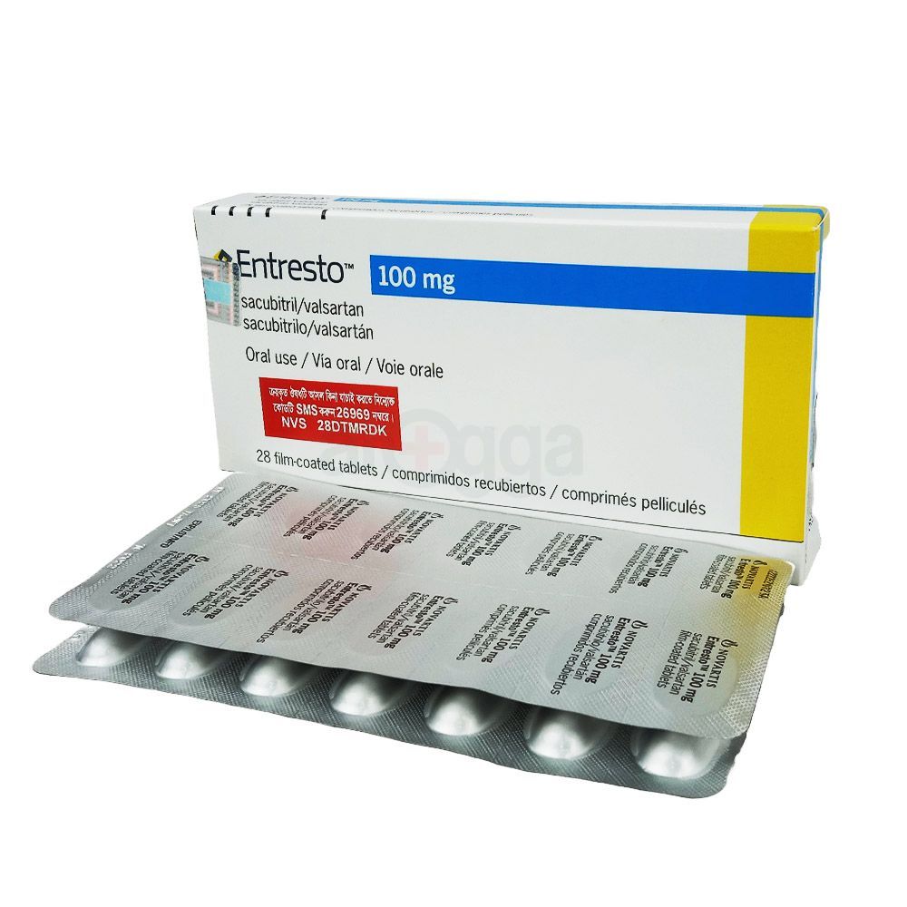Picture of Entresto 100mg Tablet